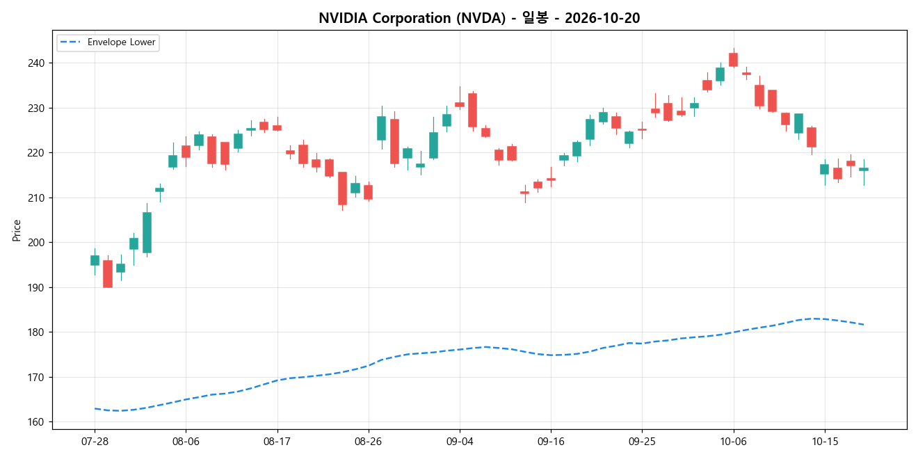 NVIDIA Corporation 일봉 차트